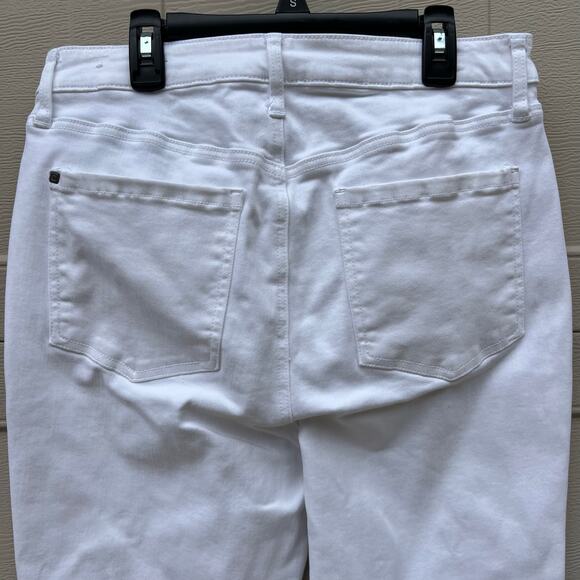 Chico’s DefineMe Denim Straight Leg Ankle Jeans White Women’s Size 1.5 (US 10) - Picture 7 of 10